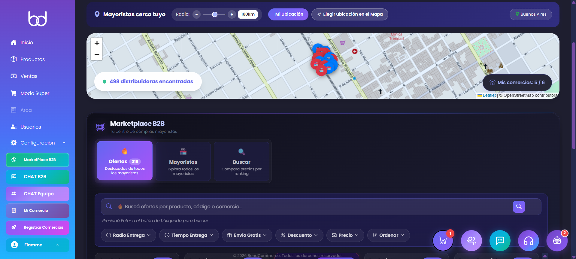 BONDCOMMERCE Marketplace B2B